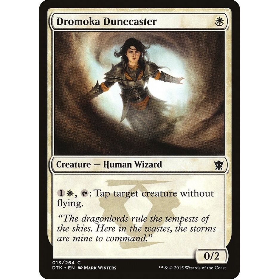 Image for Dromoka Dunecaster (13) (DTK) - Magic: The Gathering
