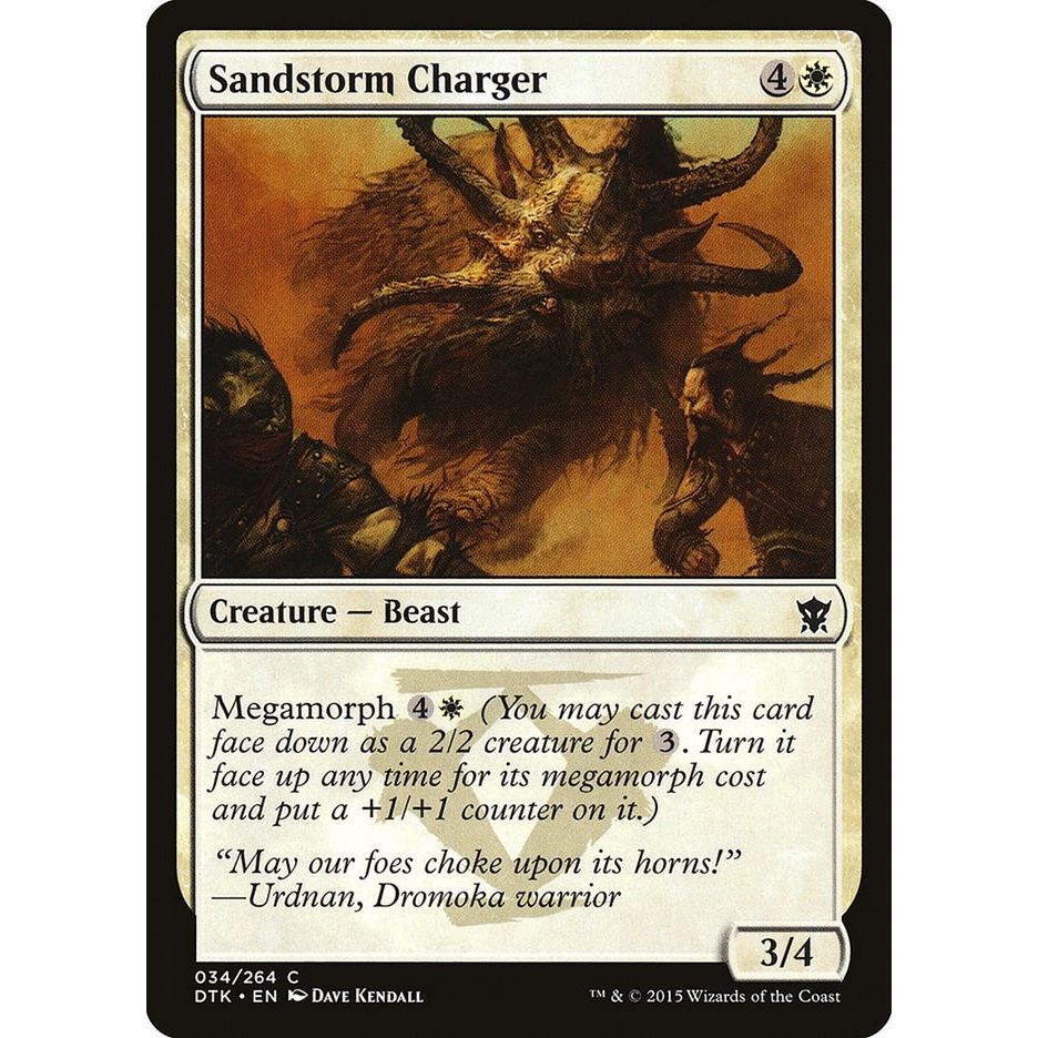 Image for Sandstorm Charger (34) (DTK) - Magic: The Gathering