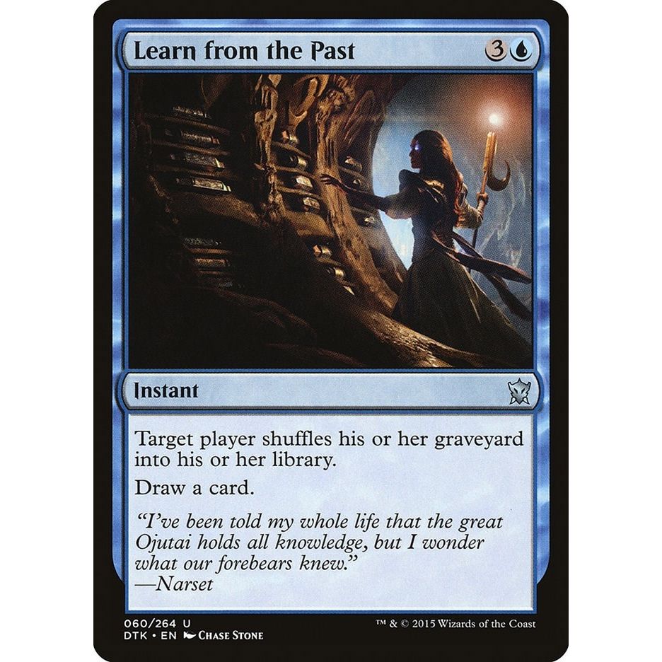 Image for Learn from the Past (60) (DTK) - Magic: The Gathering