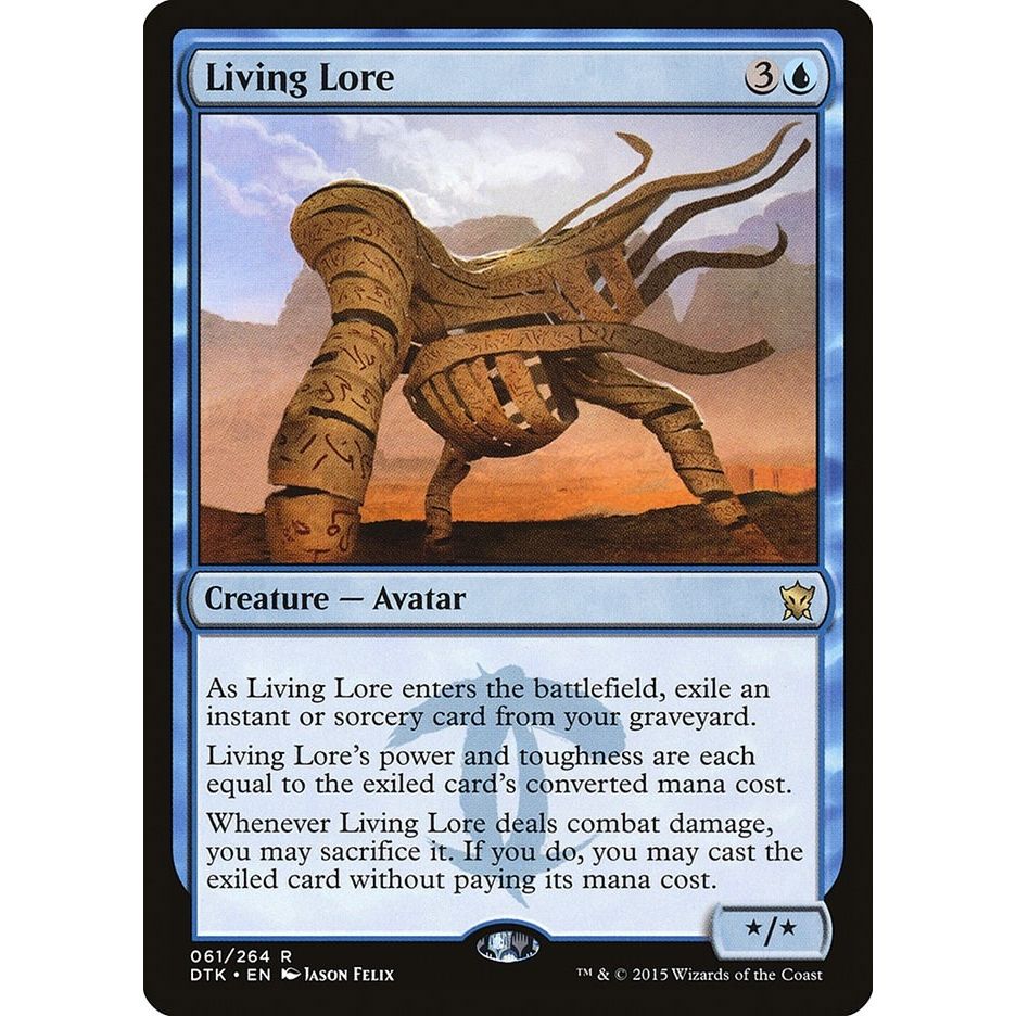 Image for Living Lore (61) (DTK) - Magic: The Gathering
