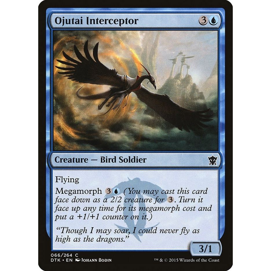Image for Ojutai Interceptor (66) (DTK) - Magic: The Gathering