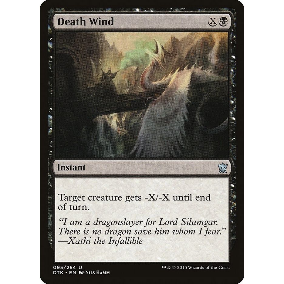 Image for Death Wind (95) (DTK) - Magic: The Gathering