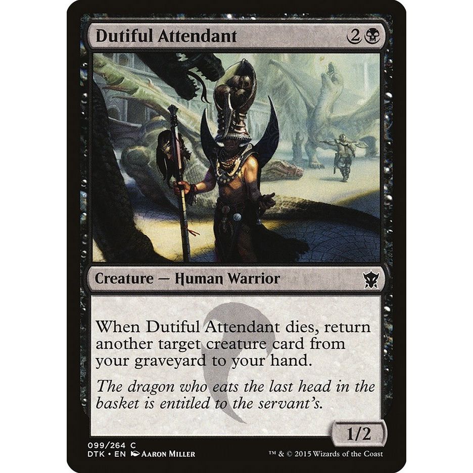 Image for Dutiful Attendant (99) (DTK) - Magic: The Gathering