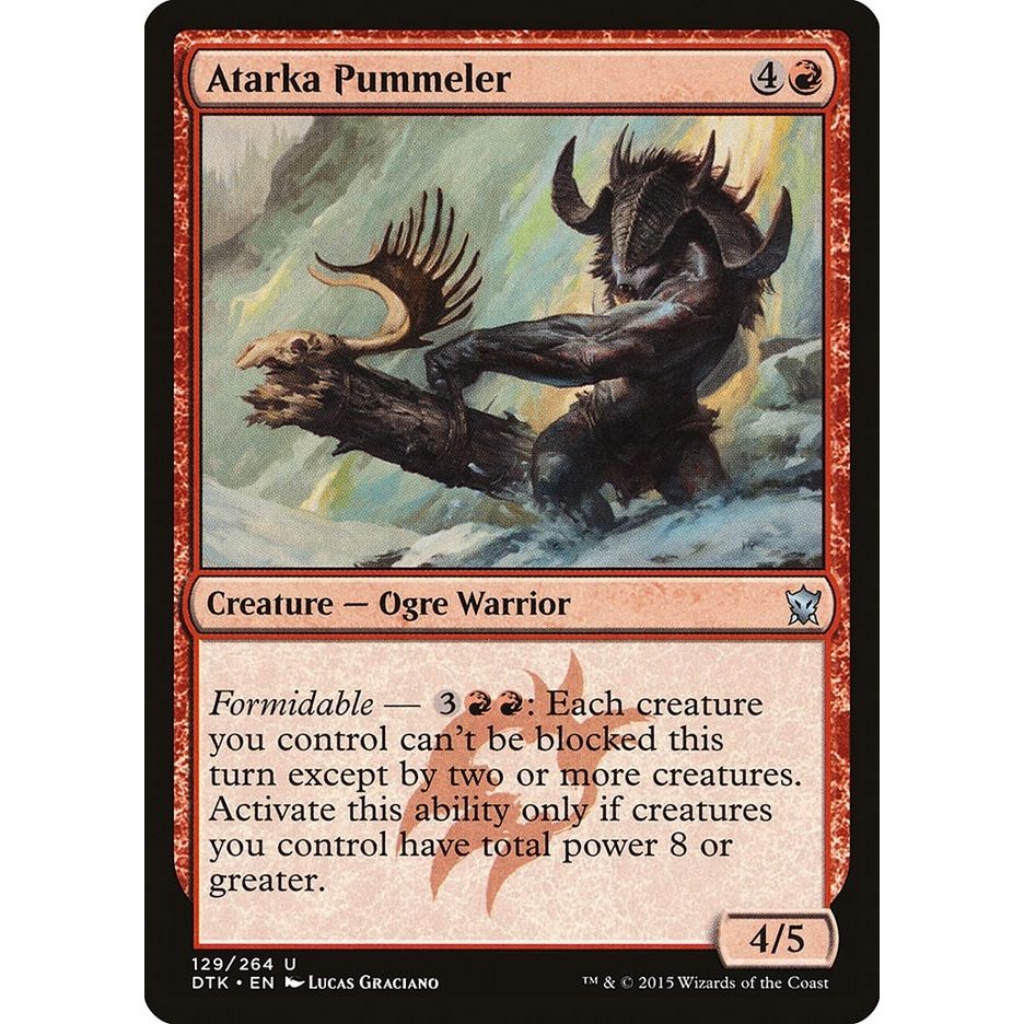 Image for Atarka Pummeler (129) (DTK) - Magic: The Gathering