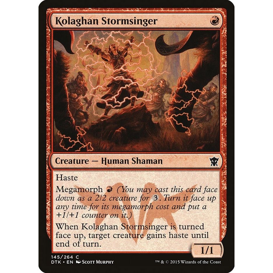 Image for Kolaghan Stormsinger (145) (DTK) - Magic: The Gathering