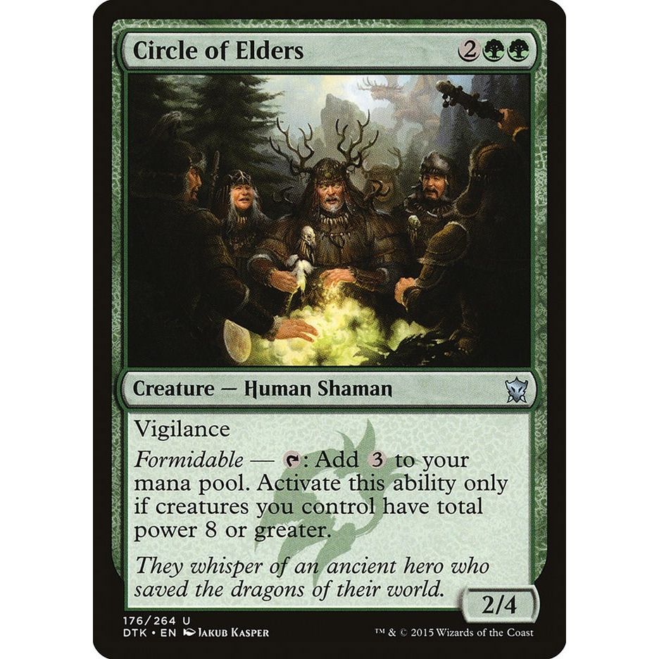 Image for Circle of Elders (176) (DTK) - Magic: The Gathering