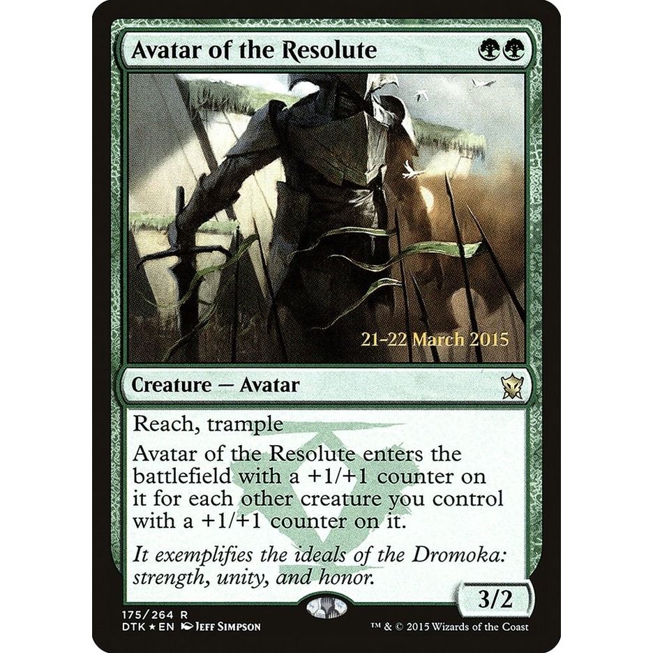 Image for Avatar of the Resolute (175) (PRE) - Magic: The Gathering