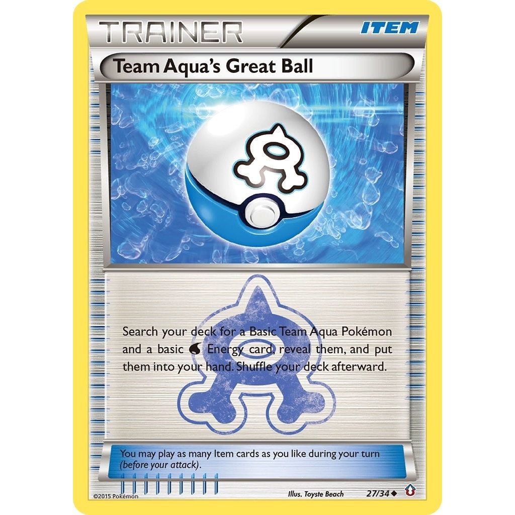 Image for Team Aqua's Great Ball (27/34) (DCR) - Pokemon