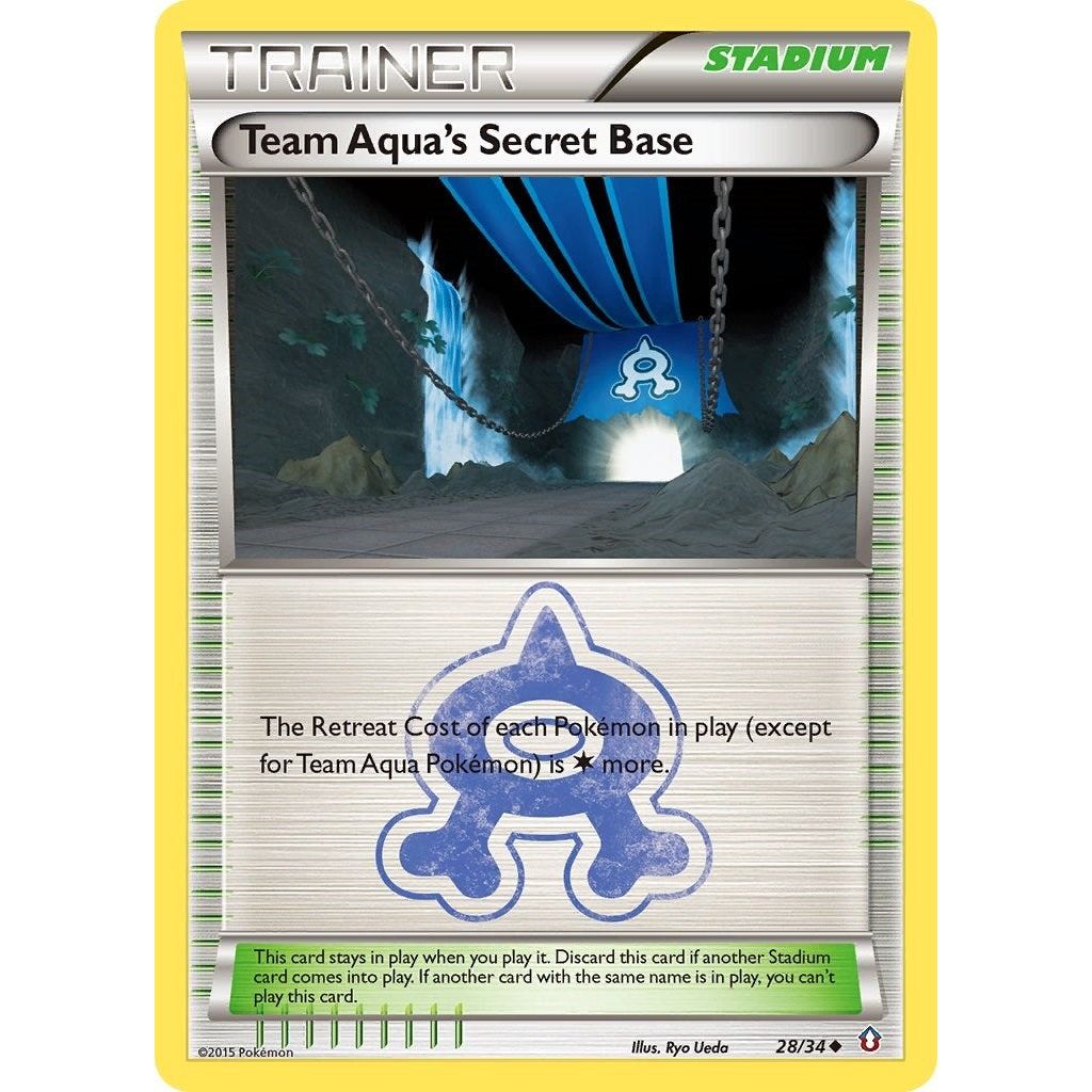 Image for Team Aqua's Secret Base (28/34) (DCR) - Pokemon