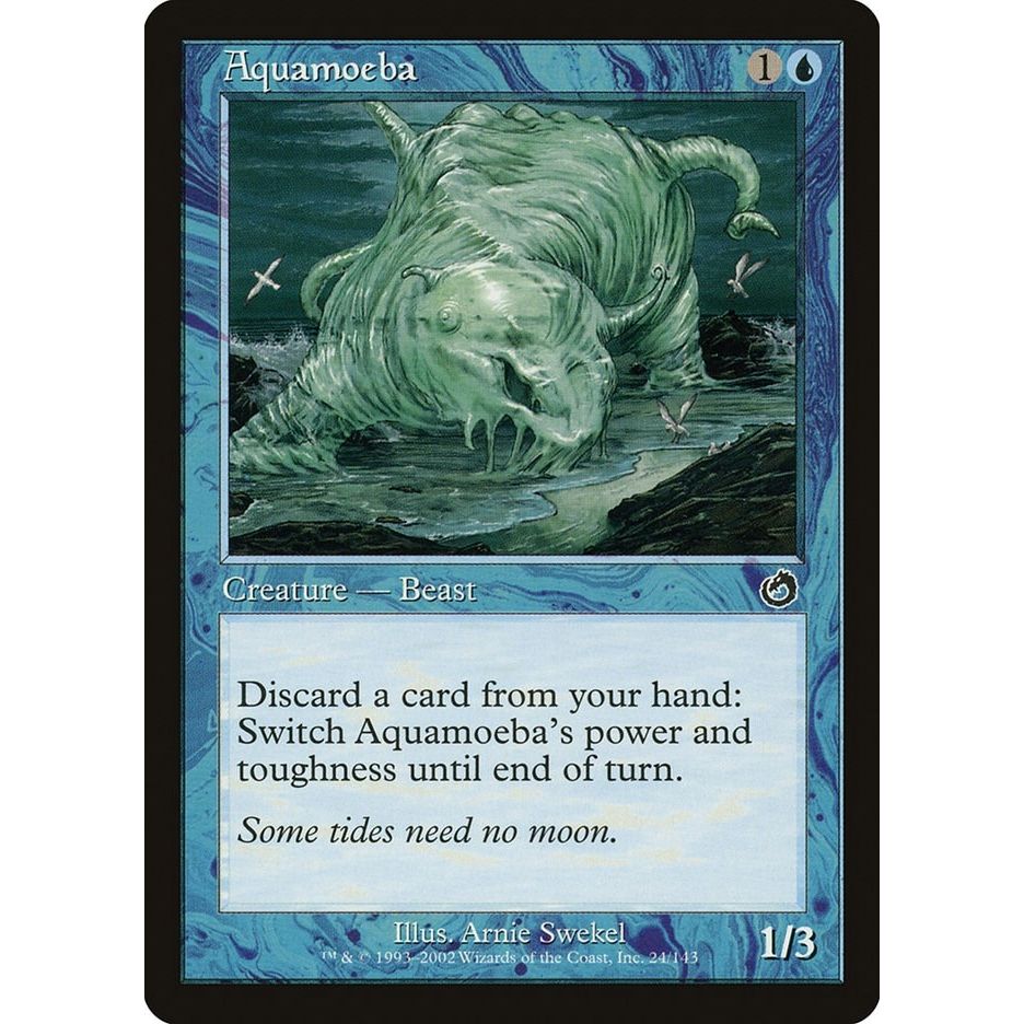 Image for Aquamoeba (24) (TOR) - Magic: The Gathering