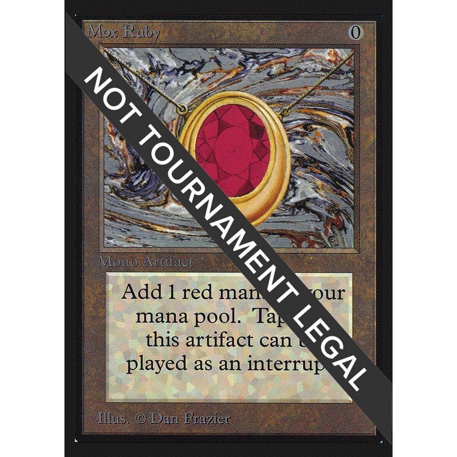 Image for Mox Ruby (IE) (IED) - Magic: The Gathering