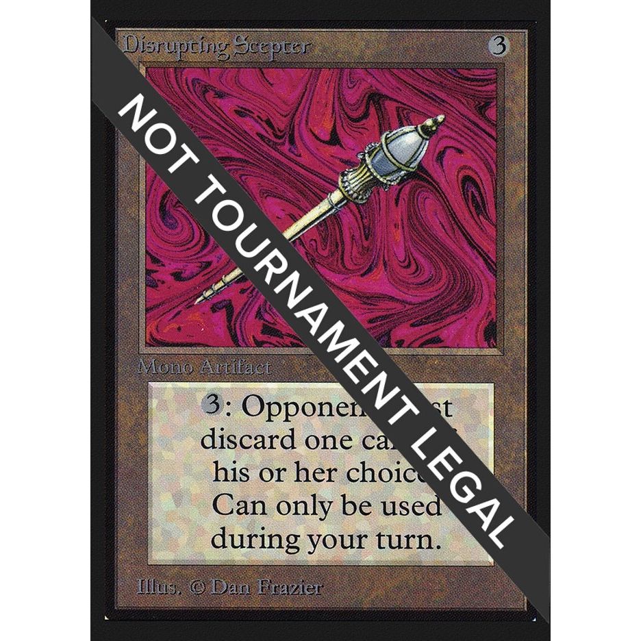 Image for Disrupting Scepter (CE) (CED) - Magic: The Gathering