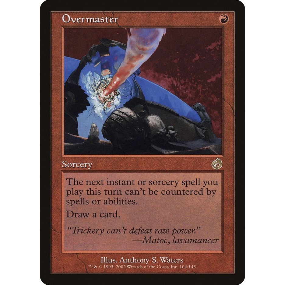 Image for Overmaster (104) (TOR) - Magic: The Gathering