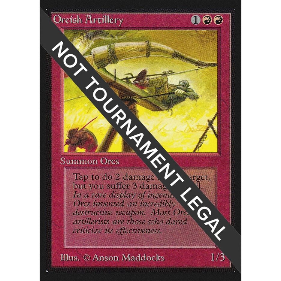 Image for Orcish Artillery (CE) (CED) - Magic: The Gathering