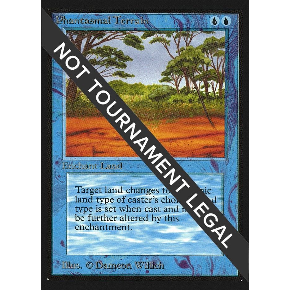 Image for Phantasmal Terrain (CE) (CED) - Magic: The Gathering