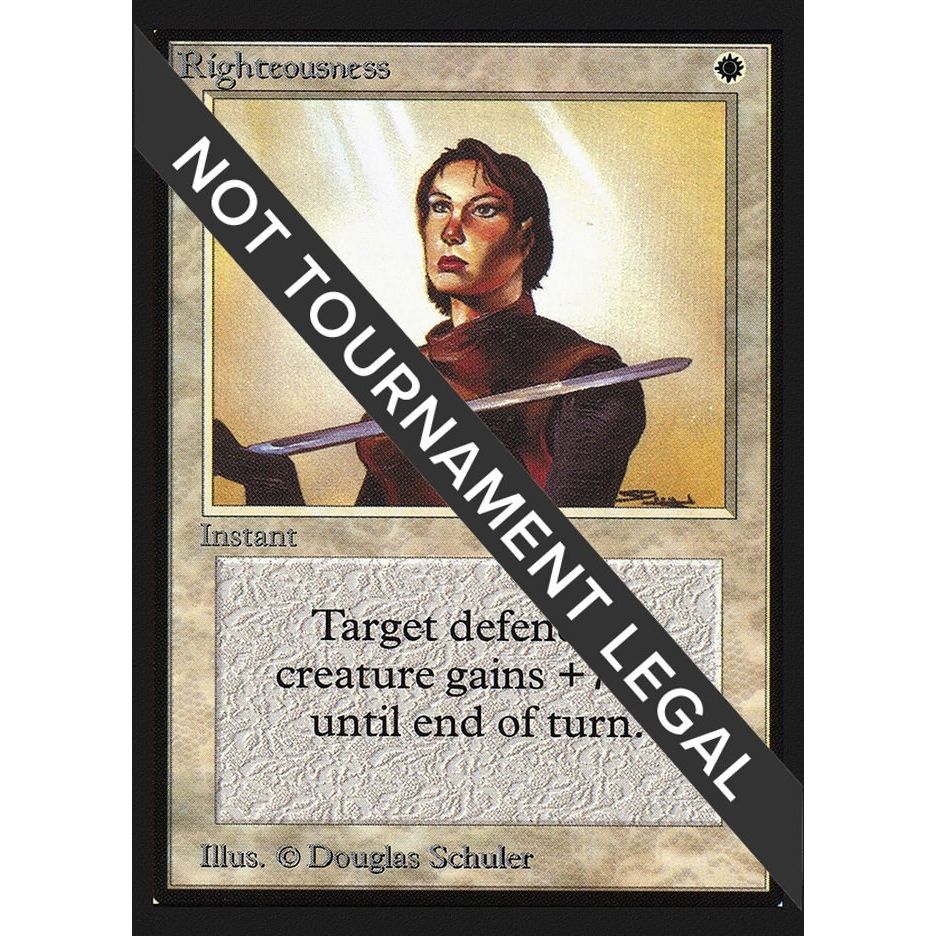 Image for Righteousness (CE) (CED) - Magic: The Gathering