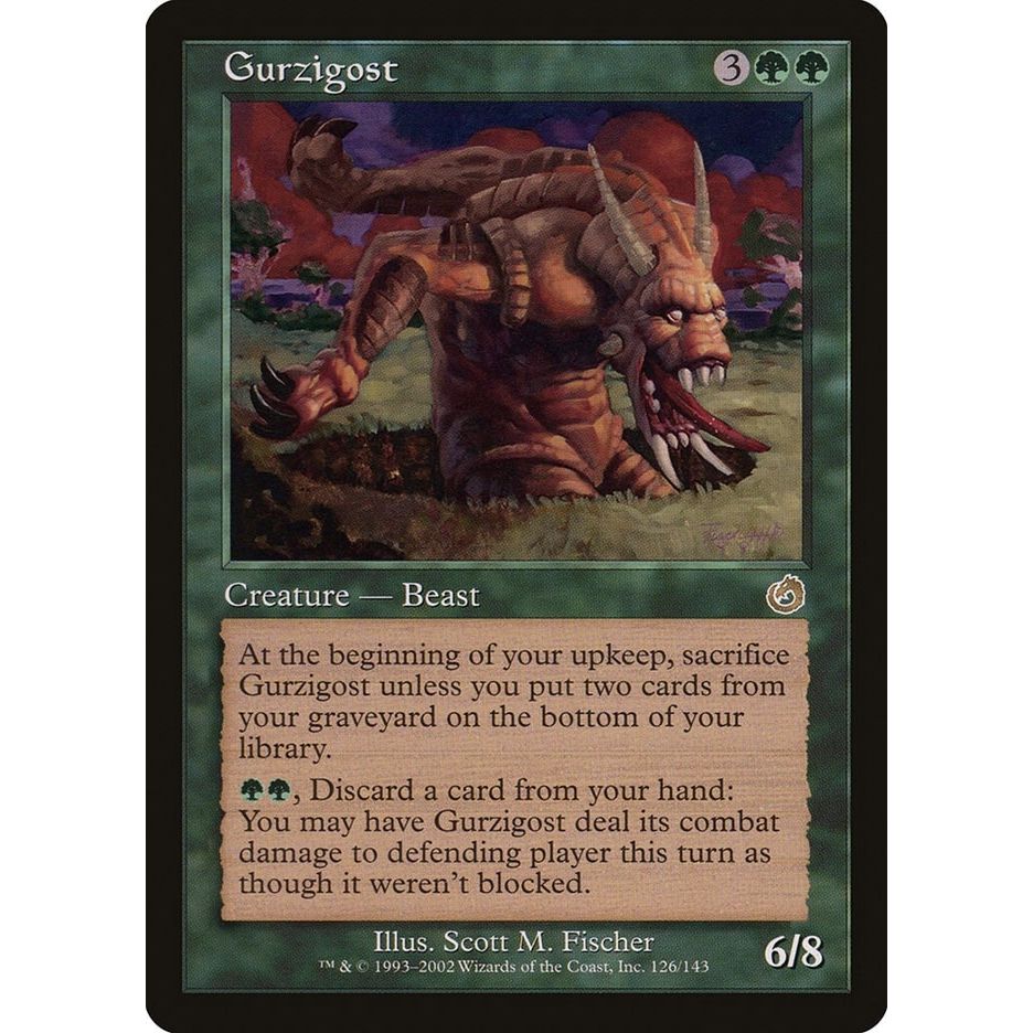 Image for Gurzigost (126) (TOR) - Magic: The Gathering