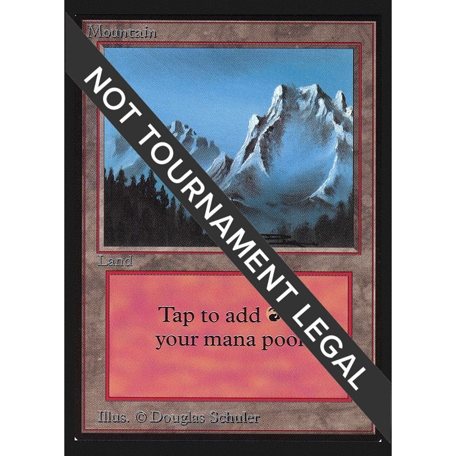 Image for Mountain (B) (CE) (287) (CED) - Magic: The Gathering