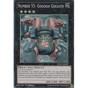 Image for Number 55: Gogogo Goliath (WSUP-EN007) (WSUP) - YuGiOh