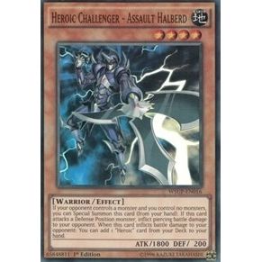 Image for Heroic Challenger - Assault Halberd (WSUP-EN016) (WSUP) - YuGiOh
