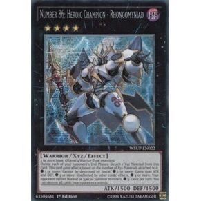 Image for Number 86: Heroic Champion - Rhongomyniad (WSUP-EN022) (WSUP) - YuGiOh
