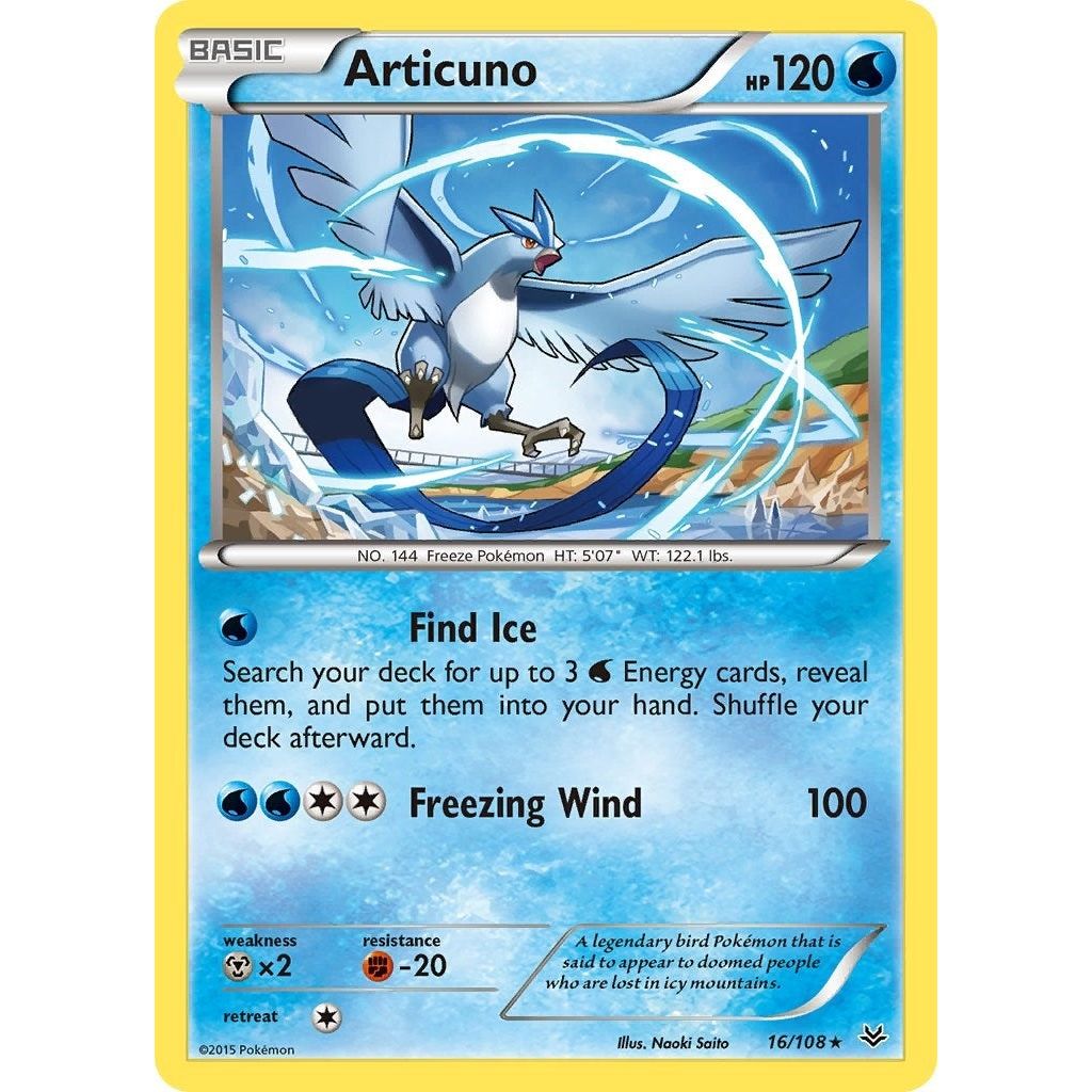 Image for Articuno (16) (16/108) (ROS) - Pokemon
