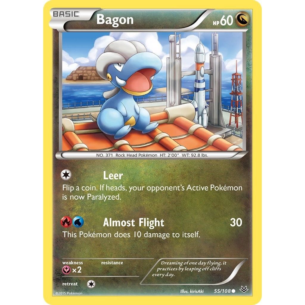 Image for Bagon (55) (55/108) (ROS) - Pokemon