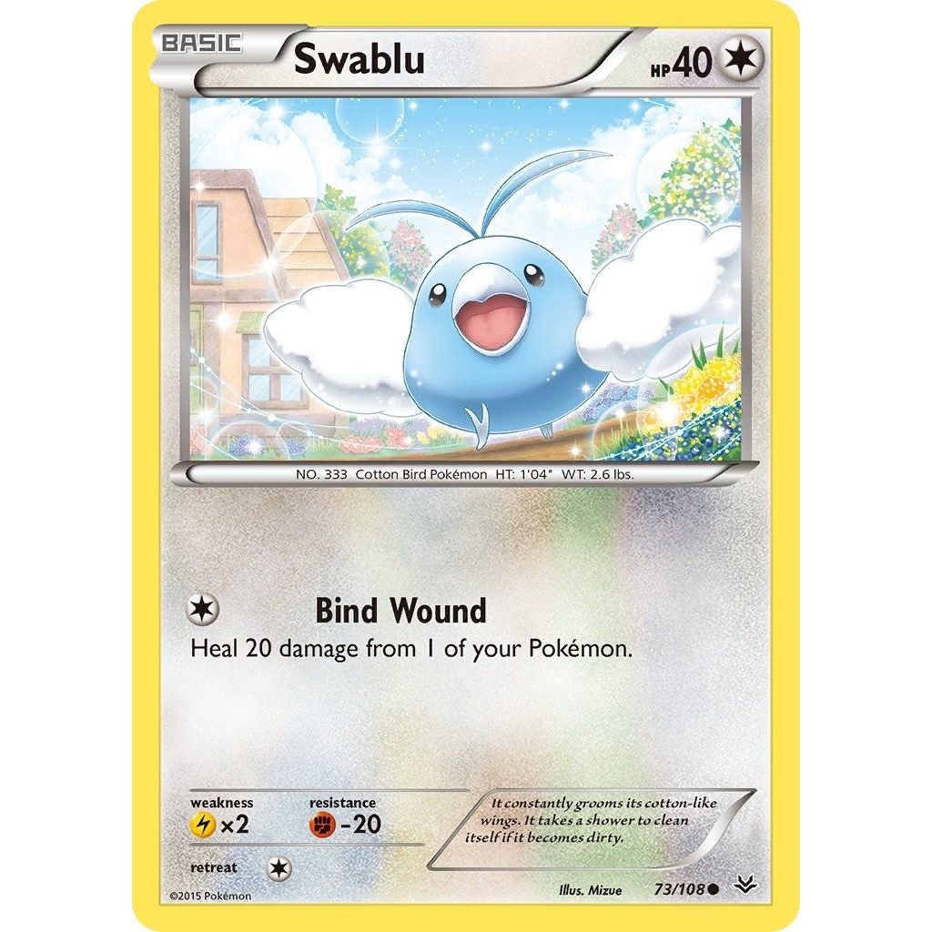 Image for Swablu (73/108) (ROS) - Pokemon