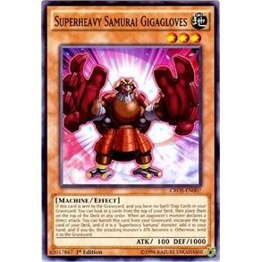 Image for Superheavy Samurai Gigagloves (CROS-EN007) (CROS) - YuGiOh