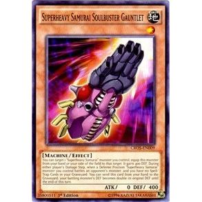 Image for Superheavy Samurai Soulbuster Gauntlet (CROS-EN009) (CROS) - YuGiOh