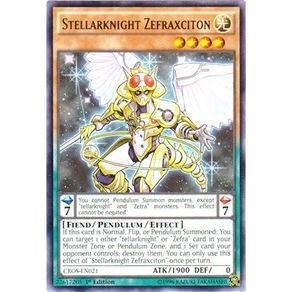Image for Stellarknight Zefraxciton (CROS-EN021) (CROS) - YuGiOh