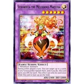 Image for Schuberta the Melodious Maestra (CROS-EN039) (CROS) - YuGiOh