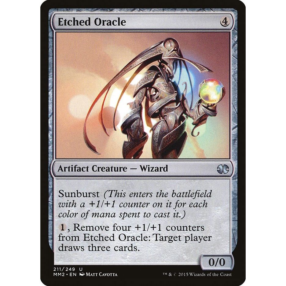 Image for Etched Oracle (211) (MM2) - Magic: The Gathering