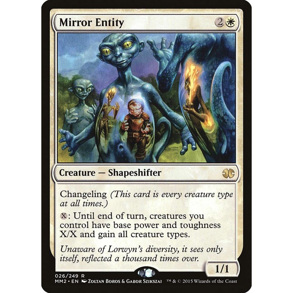 Image for Mirror Entity (26) (MM2) - Magic: The Gathering