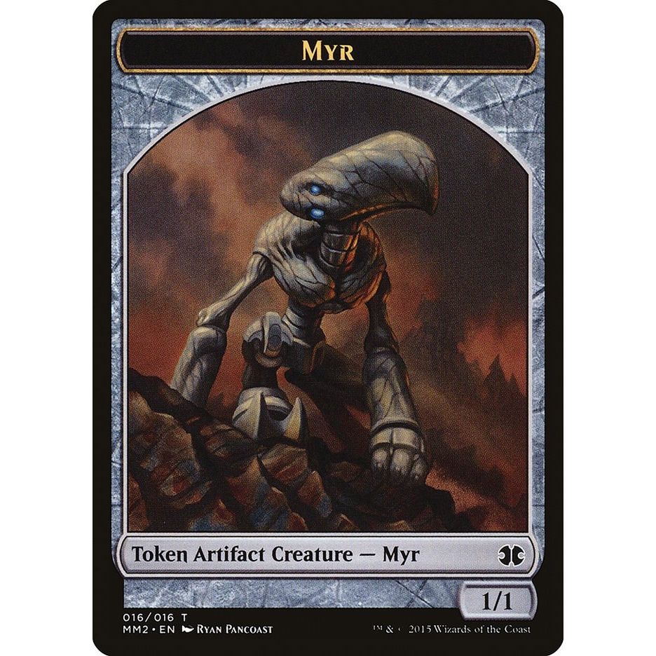Image for Myr Token (16) (MM2) - Magic: The Gathering
