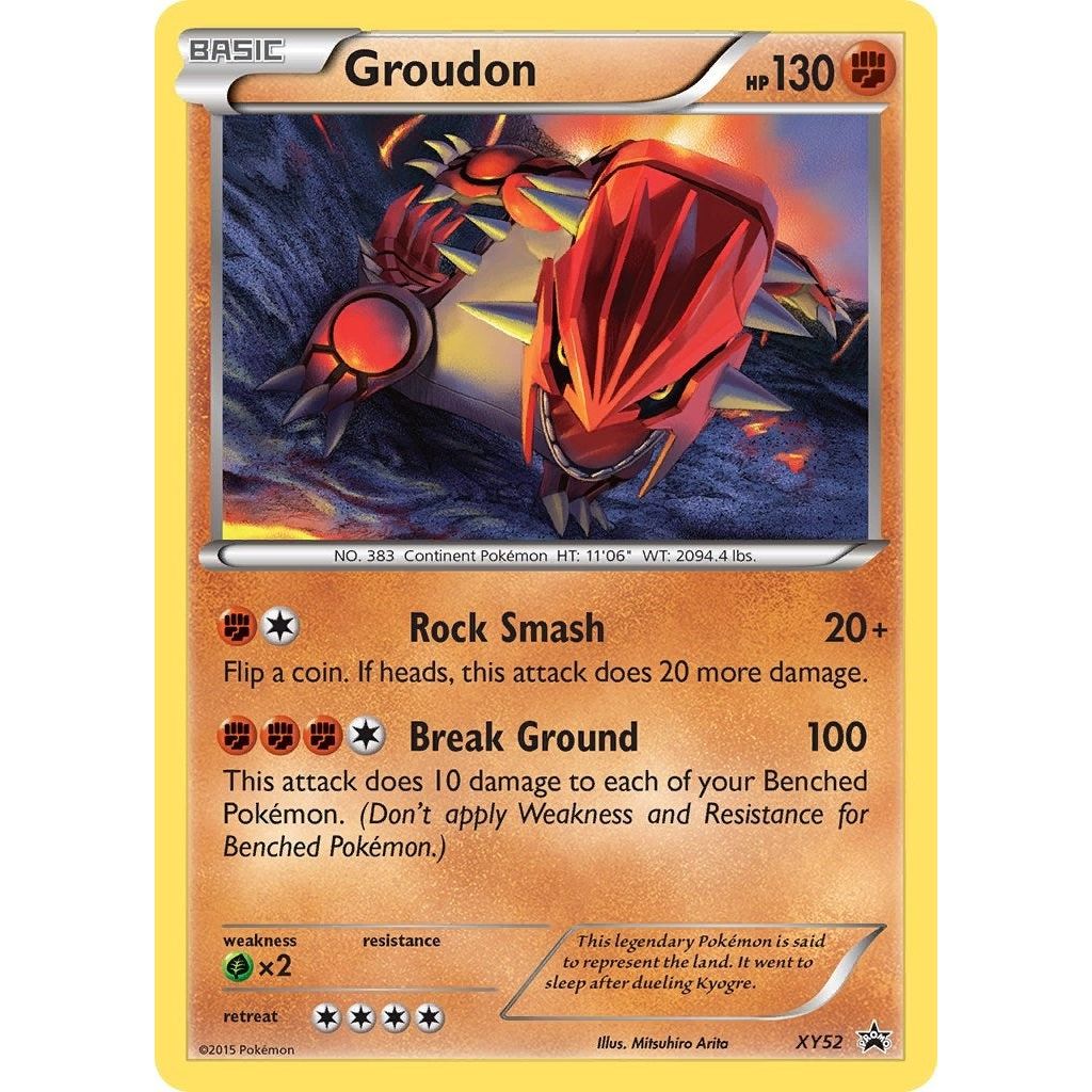 Image for Groudon - XY52 (XY52) (PR) - Pokemon