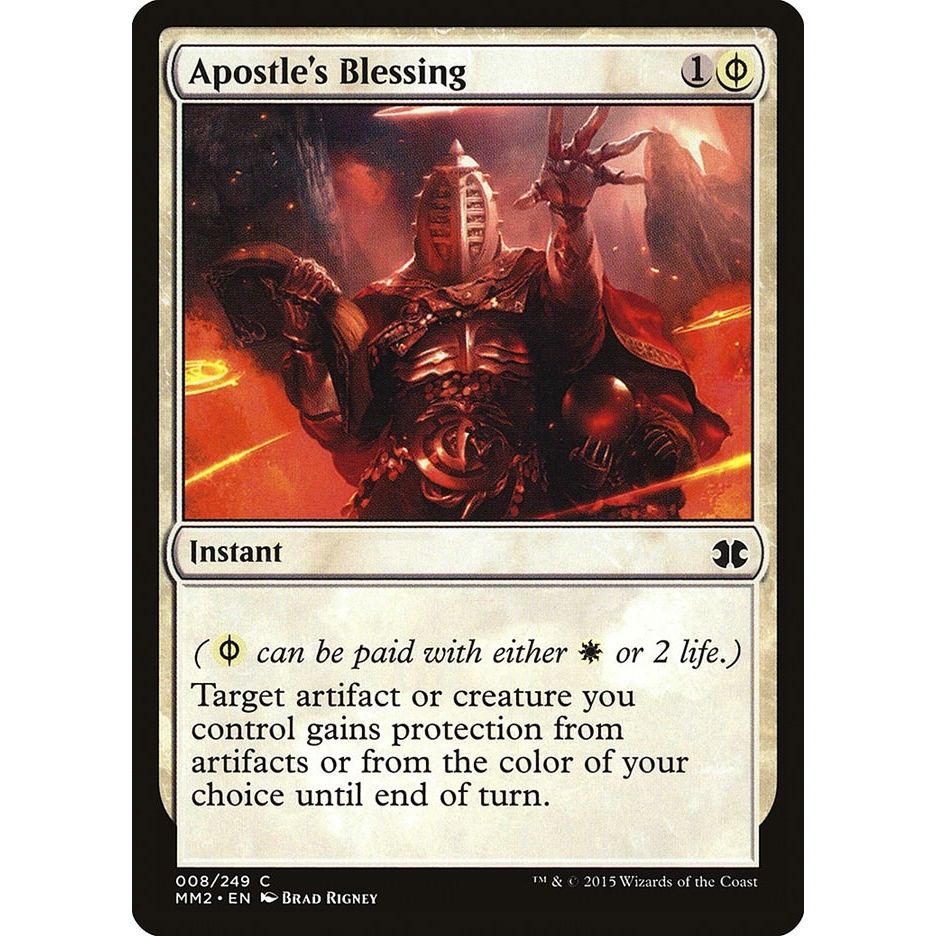 Image for Apostle's Blessing (8) (MM2) - Magic: The Gathering
