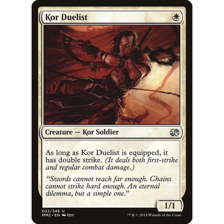 Image for Kor Duelist (22) (MM2) - Magic: The Gathering