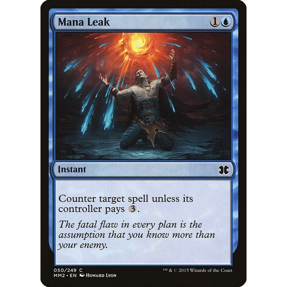 Image for Mana Leak (50) (MM2) - Magic: The Gathering