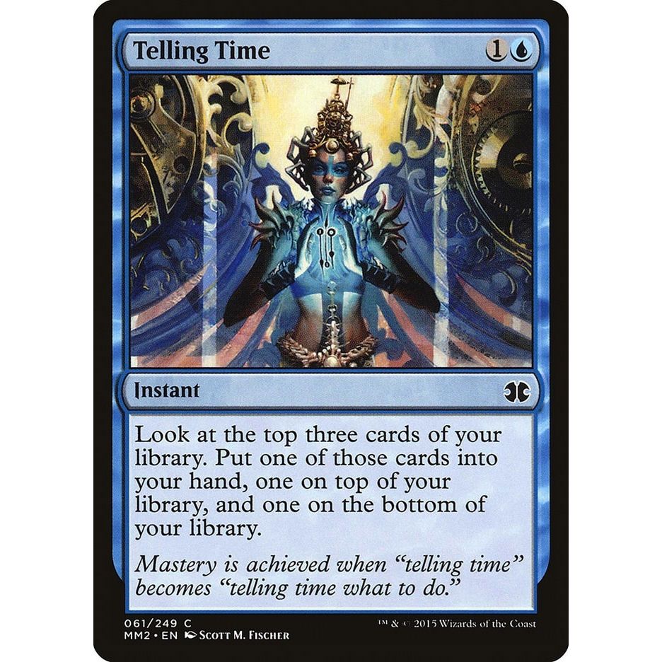 Image for Telling Time (61) (MM2) - Magic: The Gathering