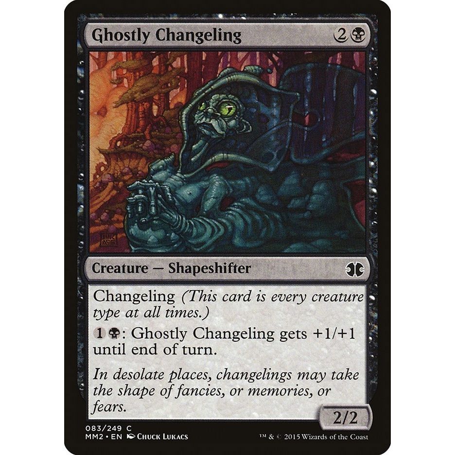 Image for Ghostly Changeling (83) (MM2) - Magic: The Gathering