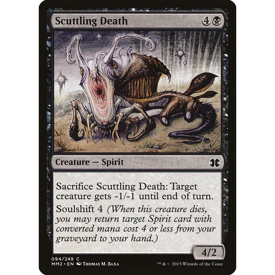 Image for Scuttling Death (94) (MM2) - Magic: The Gathering