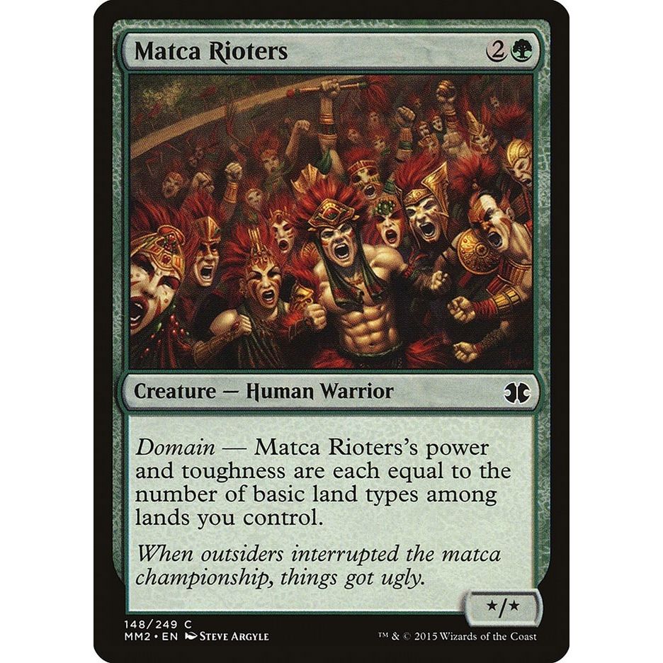 Image for Matca Rioters (148) (MM2) - Magic: The Gathering
