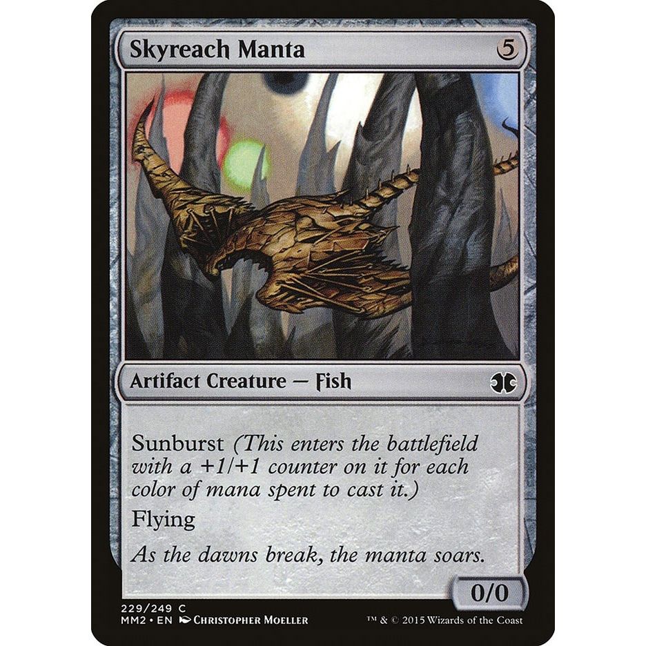 Image for Skyreach Manta (229) (MM2) - Magic: The Gathering