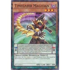Image for Timegazer Magician (Shatterfoil) (SP15-EN011) (SP15) - YuGiOh