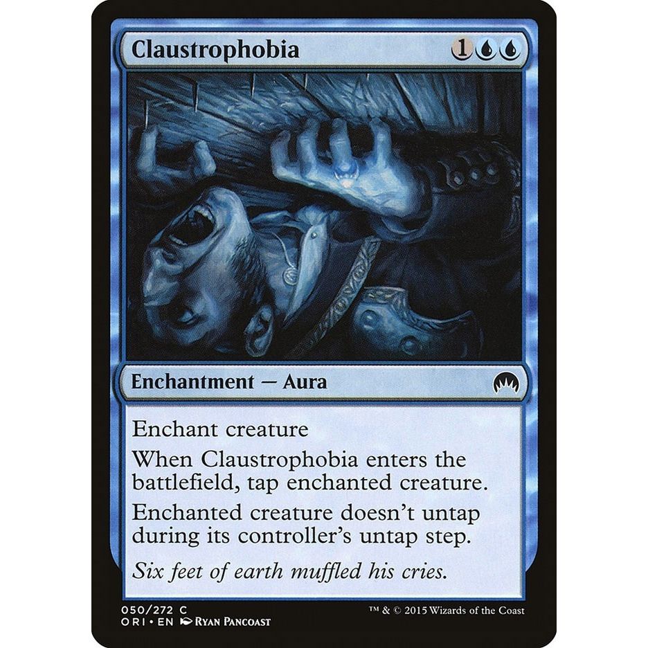 Image for Claustrophobia (50) (ORI) - Magic: The Gathering
