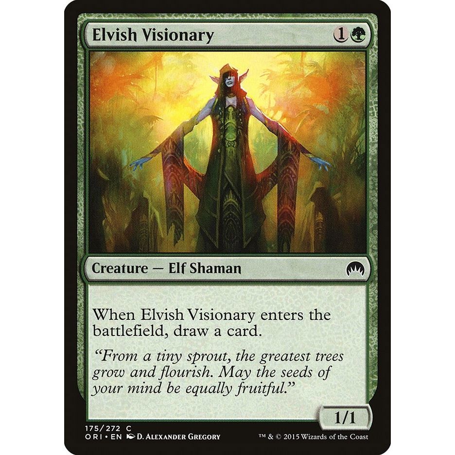 Image for Elvish Visionary (175) (ORI) - Magic: The Gathering