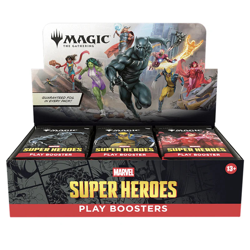 Marvel Super Heroes Play Booster Box