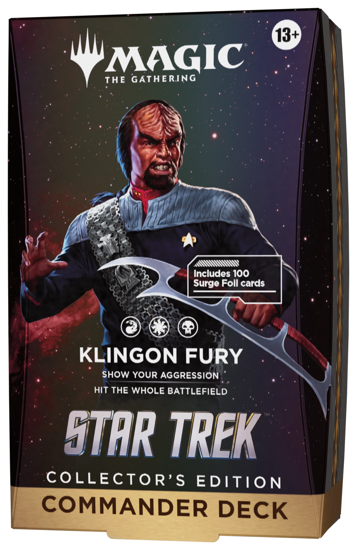 Magic The Gathering Star Trek Collectors Edition Commander Deck Klingon Fury
