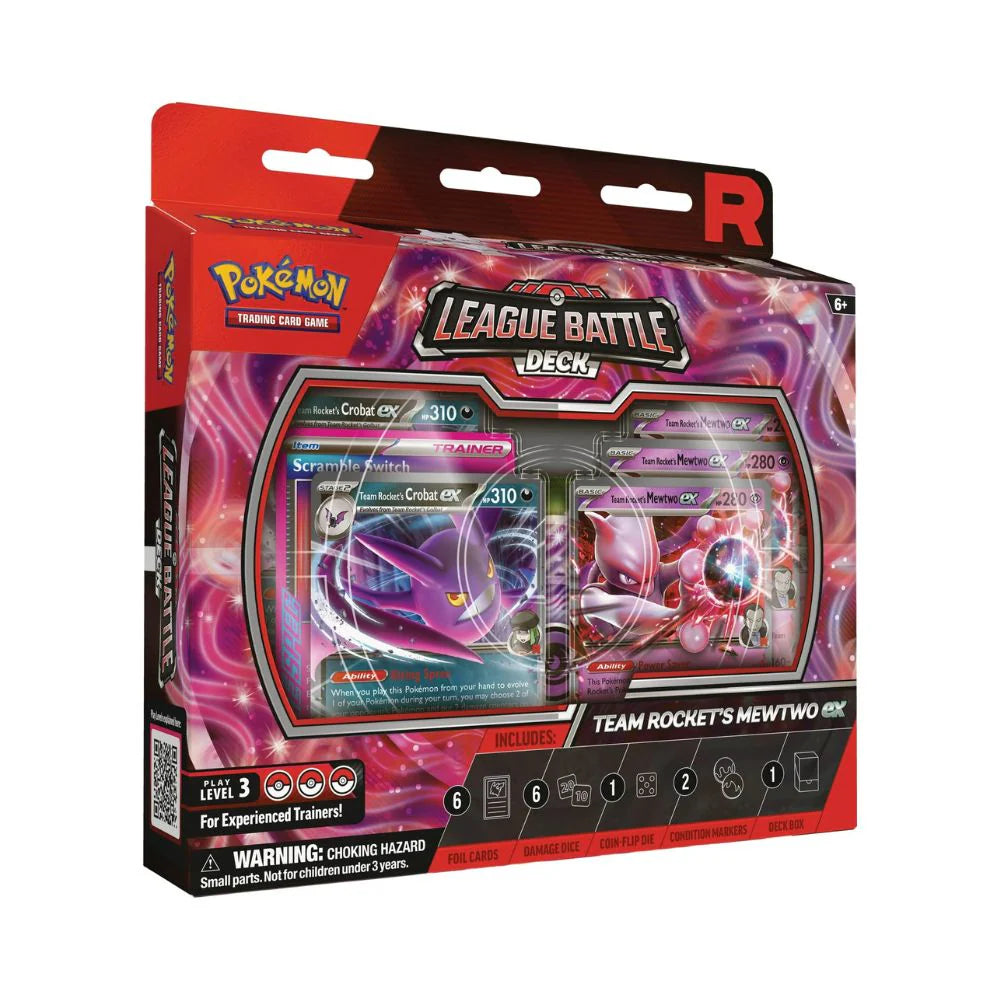 Pokemon League Battle Deck - Team Rocket's Mewtwo Ex